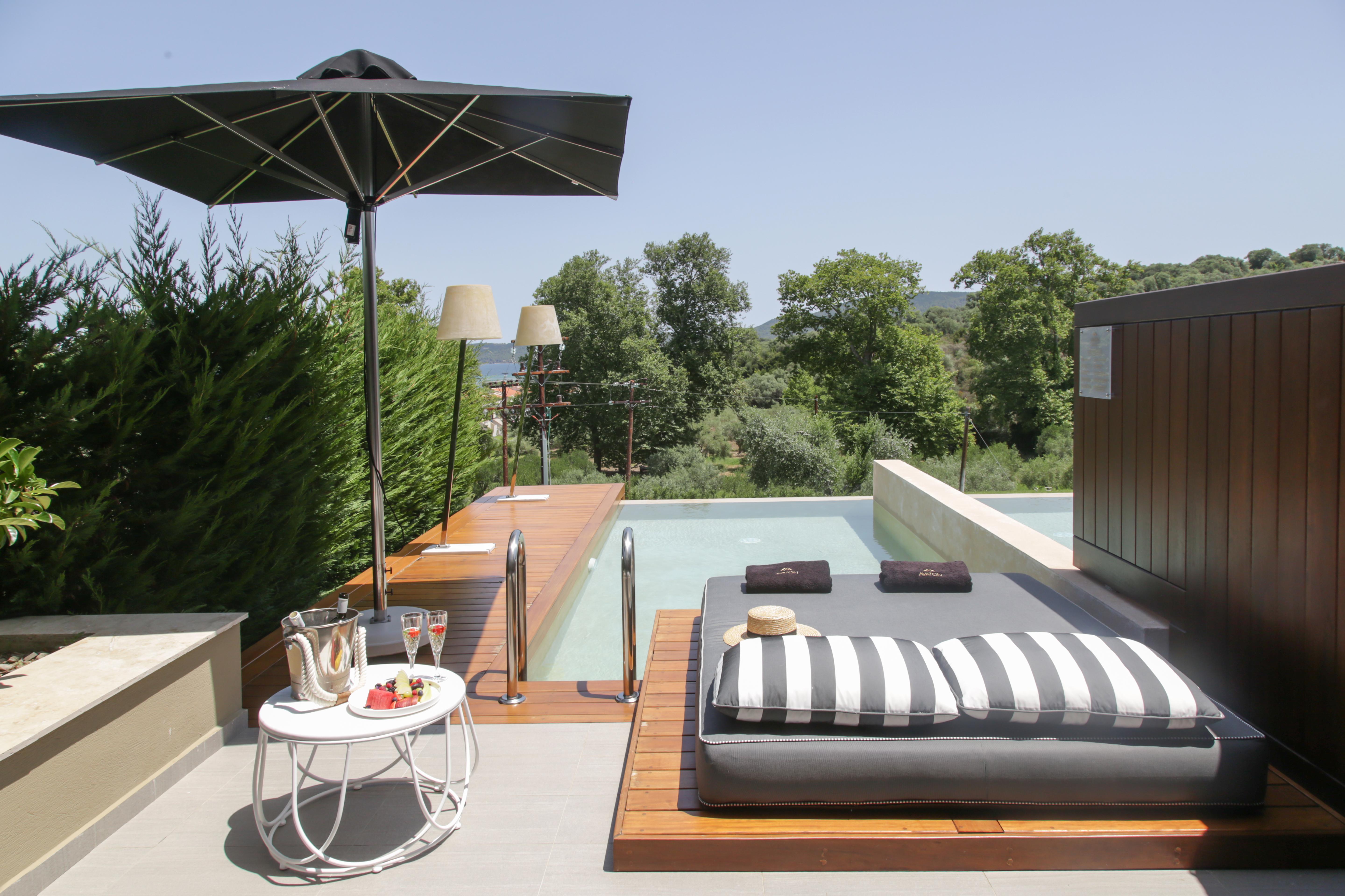 Avaton Luxury Beach Resort - Relais & Chateaux Ouranoupoli Eksteriør billede