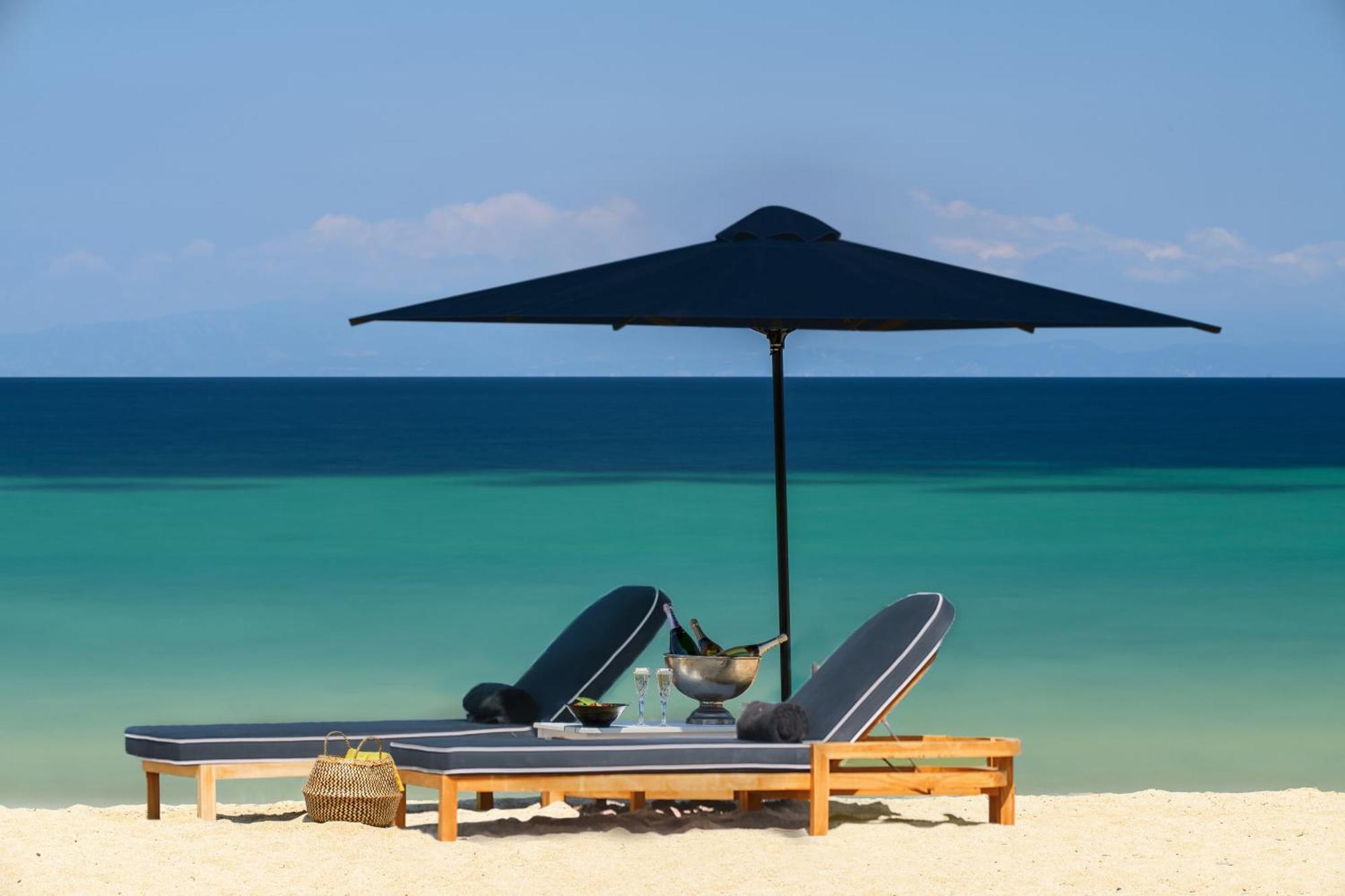 Avaton Luxury Beach Resort - Relais & Chateaux Ouranoupoli Eksteriør billede
